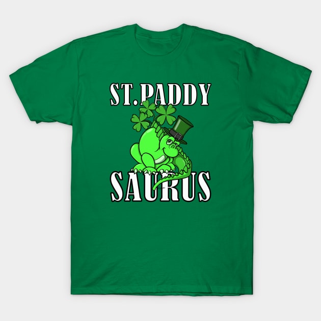 Dinosaur St Patricks DINO ST.PADDYSAURUS T-Shirt by ScottyGaaDo